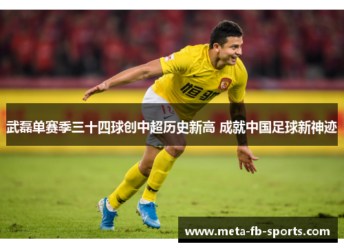 武磊单赛季三十四球创中超历史新高 成就中国足球新神迹 武磊单赛季三十四球创中超历史新高 成就中国足球新神迹